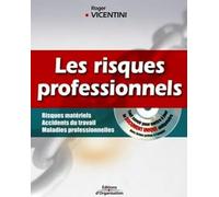 Les risques professionnels : Risques matériels, accidents du travail, maladies professionnelles (1 livre + 1 CD-Rom)