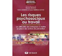 Les Risques Psychosociaux Au Travail - Les Difficultés Des Entreprises À Mettre En Place Des Actions De Prévention