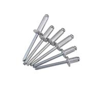 Les rivets creux, Rivets Pop en aluminium, tête de dôme, matériel de Rivet aveugle M5, paquet de 10/20/50 pièces(M5x10,20Pcs)