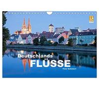 Les rivières d'Allemagne, Version française (Calendrier mural 2026 DIN A4 portrait), Calendrier CALVENDO mensuel