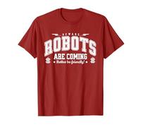Les Robots arrivent, méfiez-Vous! Agir Amical avec la T-Shirt