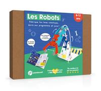 Les robots - Kit Pandacraft 8-12 ans - Fabrique ton bras robotique et joue en le faisant bouger - Collectif - Pandacraft - Jeux livres objets