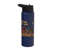 Les Rois mages de Noël : « Ce soir, on y va ! » - Une crèche Stainless Steel Insulated Water Bottle
