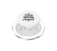 Les Rois Naissent en août PopSockets PopGrip pour MagSafe