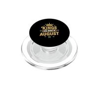 Les Rois Naissent en août PopSockets PopGrip pour MagSafe