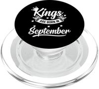 Les Rois Naissent en Septembre PopSockets PopGrip pour MagSafe