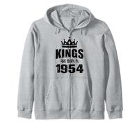Les rois sont nés en 1954 Anniversaire 1954 Né en 1954 Sweat à Capuche