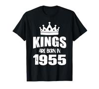 Les rois sont nés en 1955 Anniversaire 1955 Né en 1955 T-Shirt