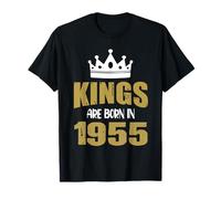 Les rois sont nés en 1955 Anniversaire 1955 Né en 1955 T-Shirt