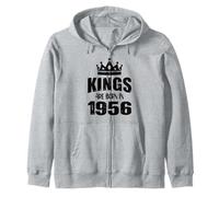 Les rois sont nés en 1956 Anniversaire 1956 Né en 1956 Sweat à Capuche