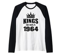 Les rois sont nés en 1964 Anniversaire 1964 Né en 1964 Manche Raglan