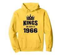 Les rois sont nés en 1966 Anniversaire 1966 Né en 1966 Sweat à Capuche