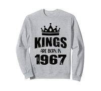 Les rois sont nés en 1967 Anniversaire 1967 Né en 1967 Sweatshirt