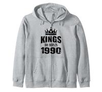 Les rois sont nés en 1990 Anniversaire 1990 Né en 1990 Sweat à Capuche