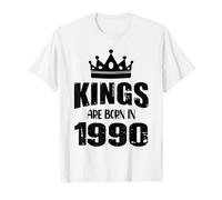 Les rois sont nés en 1990 Anniversaire 1990 Né en 1990 T-Shirt