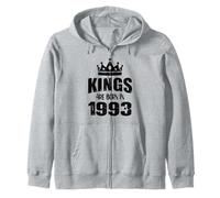 Les rois sont nés en 1993 Anniversaire 1993 Né en 1993 Sweat à Capuche