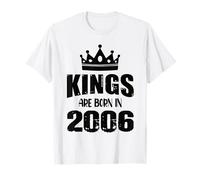 Les rois sont nés en 2006 Anniversaire 2006 Né en 2006 T-Shirt