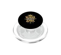 Les Rois sont nés en Avril PopSockets PopGrip pour MagSafe