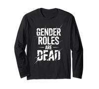 Les rôles de Genre sont Morts - LGBT Trans Pride Ally Manche Longue