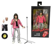 Les Rolling Stones Mick Jagger (1975) Figurine d’action Habillée 8” NECA 07756