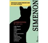 Georges Simenon – Les Romans durs, Tome 12 (1966-1972) – Édition 2023 – Broché