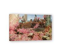Les Roses D'HéLiogabale Par Alma-Tadema Reproduction De Peintures à L'Huile CéLèBres TiréEs De L'Histoire D'Auguste Impressions Imprimé Sur Toile GicléE Images D'Art Mural Pour DéCorations 110x70cm