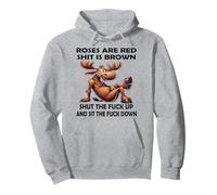Les Roses sont Rouges, mais C'est Marron, tais-toi et assieds-toi Sweat à Capuche
