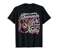 Les Rottweilers sont Les Meilleurs Amis d'une Fille, Dog Mama Rotty Lover T-Shirt