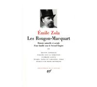Les Rougon-Macquart Histoire naturelle et sociale d'une famille sous le Second Empire - Émile Zola - Gallimard - relié - Roman