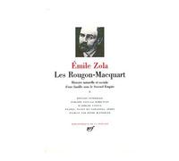 Les Rougon-Macquart Histoire naturelle et sociale d'une famille sous le Second Empire - Émile Zola - Gallimard - relié - Roman