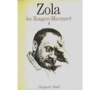 Les Rougon-Macquart Tome 4 Au bonheur des dames, La joie de vivre et Germinal - Émile Zola - Seuil - relié - Roman