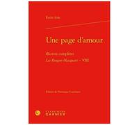 Les Rougon-Macquart - Tome 8 - Une Page D'amour