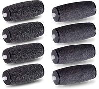 Les rouleaux de remplacement E-Cron Compatible pour Scholl Velvet Smooth Diamond Express Pedi Éliminateur de callosités, Dur et Sensible Rugueux 8 pièces.