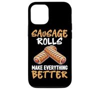 Les Rouleaux de Saucisse rendent Tout Meilleur mangeur de saucisses Coque pour iPhone 12/12 Pro