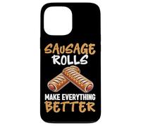 Les Rouleaux de Saucisse rendent Tout Meilleur mangeur de saucisses Coque pour iPhone 13 Pro Max