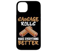 Les Rouleaux de Saucisse rendent Tout Meilleur mangeur de saucisses Coque pour iPhone 14 Plus