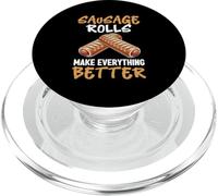 Les Rouleaux de Saucisse rendent Tout Meilleur mangeur de saucisses PopSockets PopGrip pour MagSafe