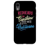 Les rousses sont ensoleillées mélangées à Un Peu d'ouragan Coque pour iPhone XR