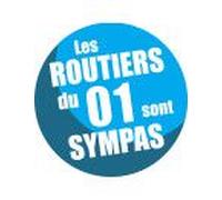 Les Routiers 01 De L'ain - 15cm - Sticker/Autocollant