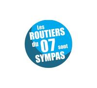 Les Routiers 07 De L'ardèche Sont Sympas - 15cm - Sticker/Autocollant