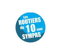 Les Routiers 10 De L'aube Sont Sympas - 15cm - Sticker/Autocollant