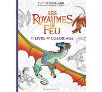 Collectif – Les Royaumes de Feu : Le livre de coloriage officiel – Gallimard Jeunesse, broché