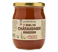 Les Ruchers du Luberon - Miel de Châtaignier 750 g - Miel de Cru Francais - Naturel - Non Filtré - Non pasteurisé