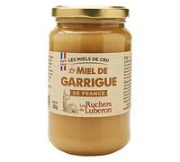 Les Ruchers du Luberon - Miel de Garrigue 500 g - Miel de Cru Francais - Naturel - Non Filtré - Naturellement Crémeux
