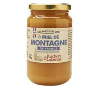 Les Ruchers du Luberon - Miel de Montagne 500 g - Miel de Cru Francais - Naturel - Non Filtré - Naturellement Crémeux