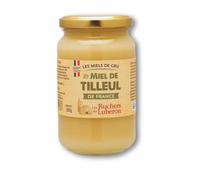Les Ruchers du Luberon - Miel de Tilleul 500 g - Miel de Cru Français - Naturel - Non Pasteurisé - Non Filtré - Naturellement Cristallisé