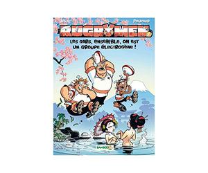 Les Rugbymen - tome 10 Grand Format - Jeu Rugby 15 offert: Les gars, ensemble, on est un groupe electrogene !