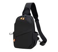 Les sacs pour femme peuvent être connectés à un port USB, sac à bandoulière portable de grande capacité, sac fourre-tout, Noir , Taille unique