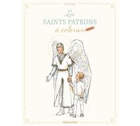 Les saints patrons à colorier - Petit Page - Triomphe Eds Du - broché - Document jeunesse