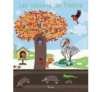 Les saisons de l'arbre - Nicole Colas Des Francs - Piccolia - cartonné - Document jeunesse